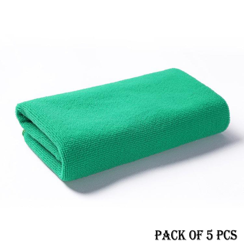 Pack Of 5 Pcs – Microfiber Bath Towels, Super Absorbent And Soft Care Towels