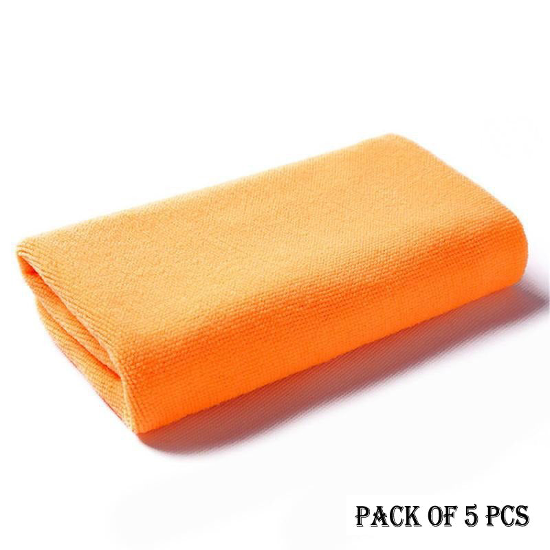 Pack Of 5 Pcs – Microfiber Bath Towels, Super Absorbent And Soft Care Towels