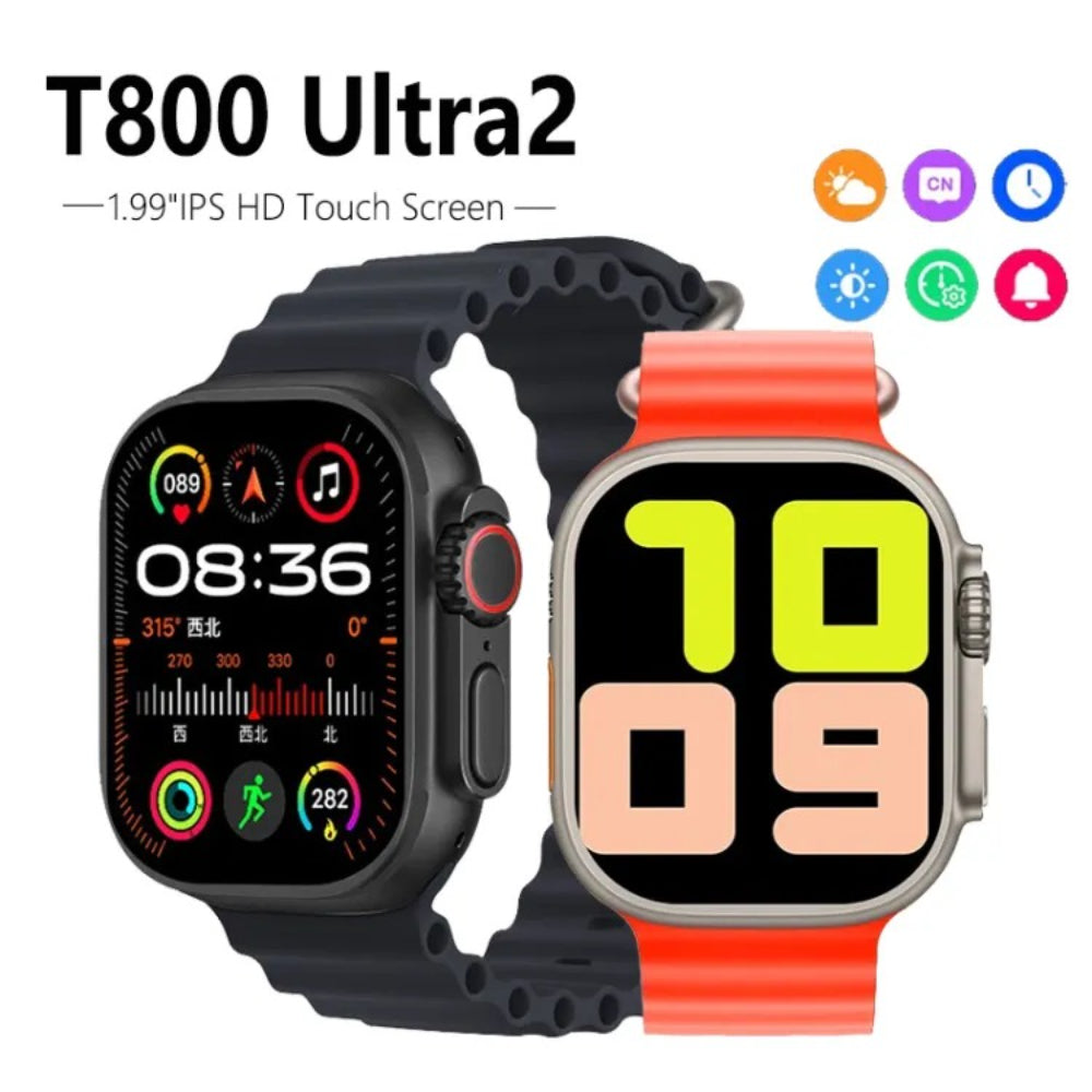 T800 Ultra 2 1.99″ HD IPS Display Smart Watch Series 9 Bluetooth Call Smartwatch