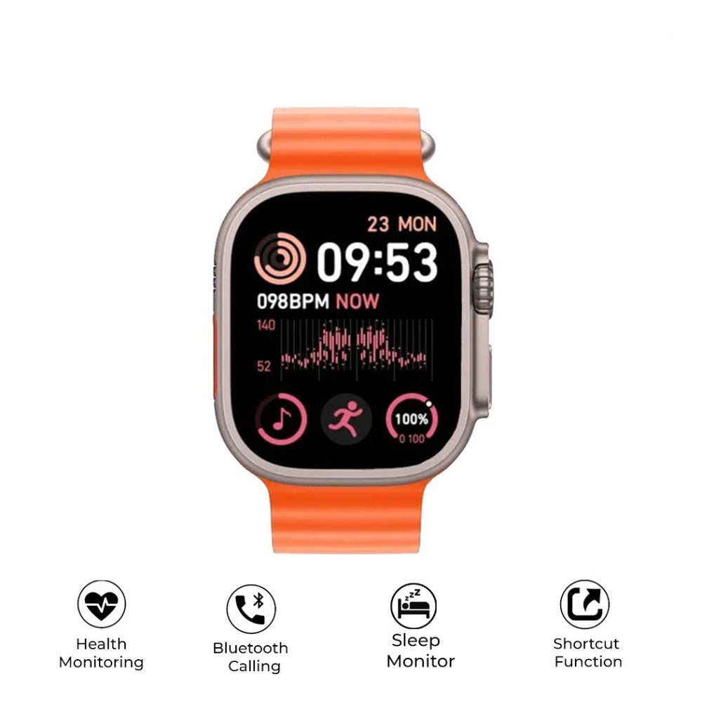 T800 Ultra 2 1.99″ HD IPS Display Smart Watch Series 9 Bluetooth Call Smartwatch